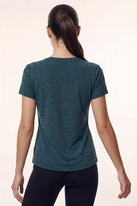 Zelocity Quick Dry Relaxed Top - Green Blue — thumbnail 3